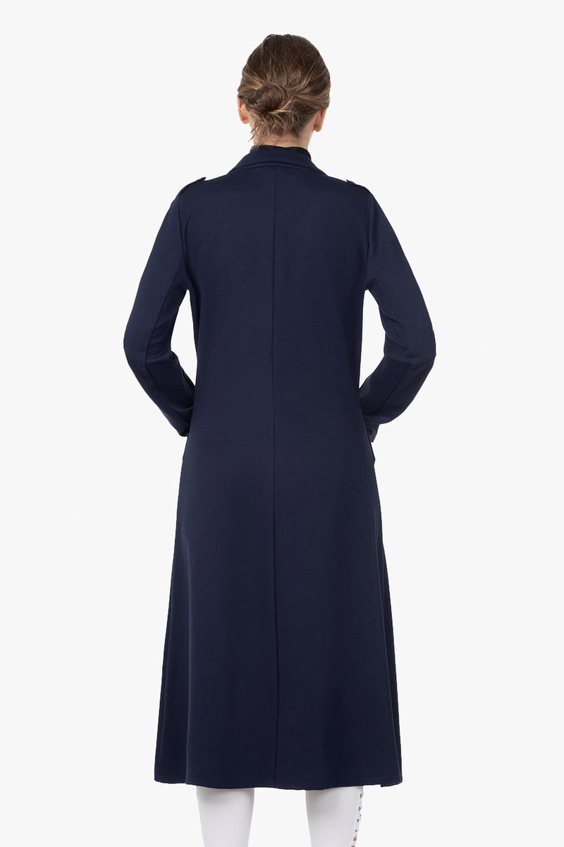 Stretch Dress Coat Navy BANG Couture