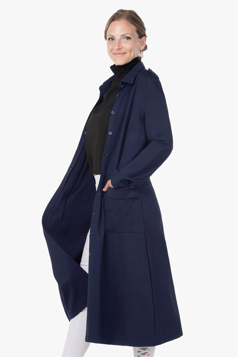 Navy sale spring coat